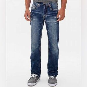 Big Star 1974 Jeans Pioneer Regular Boot Jeans Whiskered 34x31